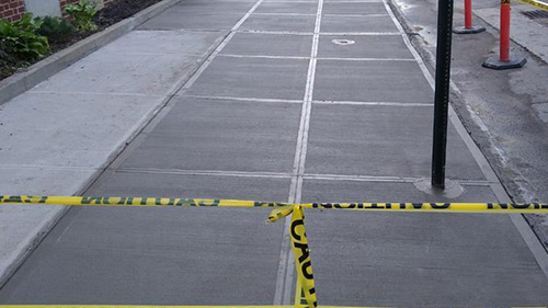 Sidewalk Concrete Contractor in New York